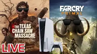 🔴LIVE! [SHORTS] TCM + FARCRY Primal 60FPS | Texas Chainsaw Masscare Game + FARCRY Primal