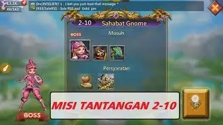 Kombinasi Hero MISI TANTANGAN 2-10 (Mission Challenge 2-10) _ LORDS MOBILE