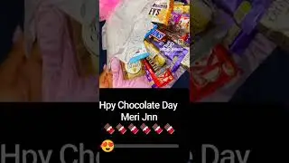 Happy chocolate Day my husband ❤️❤️❤️