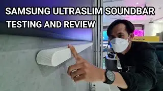 Samsung Soundbar HW-S801B S-Series 2022 (White). Ultra Slim Soundbar