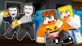 КТО-ТО ВОРВАЛСЯ В НАШ ДОМ в Minecraft! (История взлома 2)