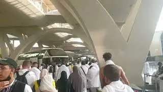 Bus station of Jeddah airport 