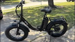 OTD 800W Peak Power All Terrain Fat Tire Electric Bike Review