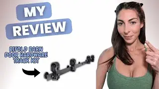Review 76 inch Bi Folding Sliding Barn Door Hardware Track