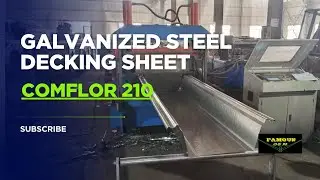 Comflor 210 Equivalent Composite Floor Deck Deep Profiles Galvanized Steel Decking Sheet