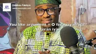 Yoruba audio-visual dictionary -- Iy&agrave;n j&iacute;j&agrave;