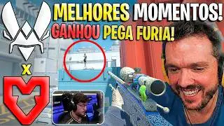 QUEM GANHAR PEGA FURIA NA FINAL!🔥 VITALITY x MOUZ (MELHORES MOMENTOS) - IEM Krak&oacute;w 2026 - (GAULES)