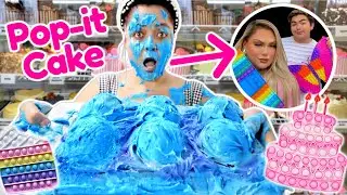 Fidget Toy Cake Battle with Fer and Mau🎂
