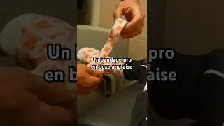 Bandage pro en boxe anglaise 👍🏻🥊 #boxing #boxingtraining #fighting #cutman