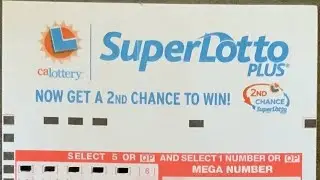How to play the California Super Lotto Plus. (Mega Ball)