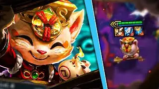 I played THE NEW TEEMO REROLL COMP! | Teamfight Tactics Set 11