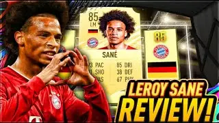 FIFA 21 LEROY SANE (85) PLAYER REVIEW! FIFA 21 ULTIMATE TEAM!