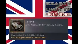 Hearts of Iron IV - Hoofin' It Achievement