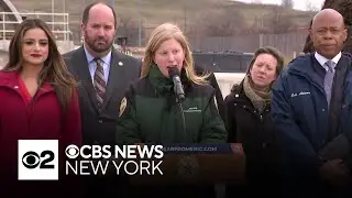 NYPD swearing in new commissioner, Jessica Tisch