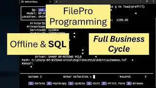 FilePro & PureBasic Programming - Retro Legacy Software vs Quickbooks