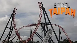 Steel Taipan Roller Coaster Construction Update 03 at Dreamworld Gold Coast