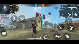 Free fire squad CS ranked Bermuda action gameplay 