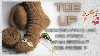 Toe up Socken - mit der Spitze beginnen 👣 Neko flex Nadeln 👣