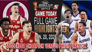 GILAS PILIPINAS vs SOCCERBER CHAMPION GAME TODAY January 28, 2026 - Philippines Shocking Unstoppable