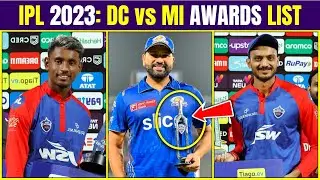 Rohit Sharma Player of the Match | DC vs MI Award Ceremony | IPL 2023 Post Match Presentation
