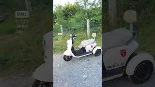 A different kind of electric scooter | #yadea #metroa7 #escooter #triwheelscooter