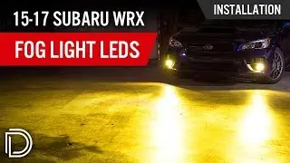 Как установить светодиодные противотуманные фары на Subaru WRX 2015-2017 годов выпуска | Diode Dy...