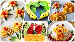6 Super Fruits Decoration Ideas - 6 Cute food creations