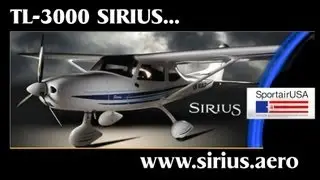 Обзор легкого спортивного самолета TL Ultralights Sirius TL3000 ЧАСТЬ 1.