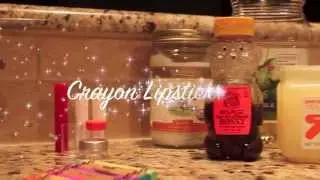 How to make lipstick with crayons. DIY