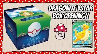Opening a Dragonite VSTAR Deck Holder Box!!