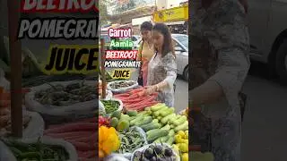 For skin glow, immunity boost and detox - carrot aamla beetroot pomegranate juice - have it daily