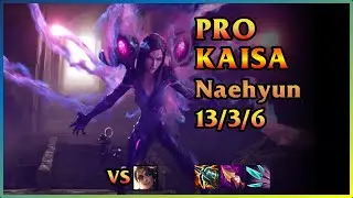 PRO Kaisa Replay (KR) [Naehyun/일병 유내현] | KDA 13/3/6 SUP