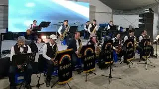 홍천강꽁꽁축제공연.홍천무지개악단