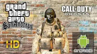 MOD Skin Ghost COD MW2 For GTA SA Android