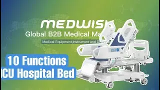 ICU Electric Hospital Bed with 10 Functions AG-BR006