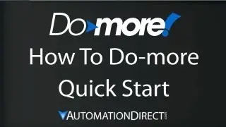 BRX Do-more PLCs Quick Start from AutomationDirect