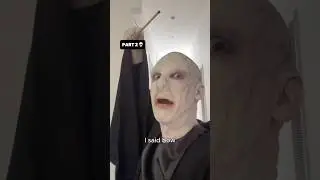 More high budget Lord Voldemort 💀 #impression #voldemort #harrypotter