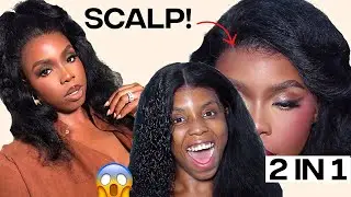 OMG 😱 THE MOST NATURAL WIG EVER!! Scalp! Crystal Lace Undetectable Natural Hair Wig ft Genius Wigs
