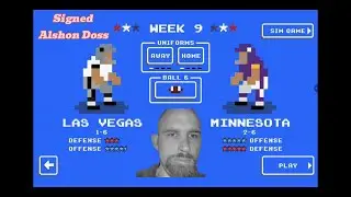 Экстремальный геймплей матча Лас-Вегас против Миннесоты в рамках Retro Bowl | Победа с 5 тачдауна...