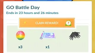 Premium Rewards from &ldquo;Go Battle Day&rdquo; Times Research in Pokemon go.