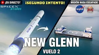 &iexcl;Lanzamiento de la misi&oacute;n ESCAPADE para la NASA de Blue Origin e intento de aterrizaje!🚀💪