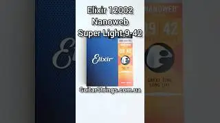 Elixir 12002 Nanoweb Super Light 9-42 #guitarstrings #струны #elixirstrings