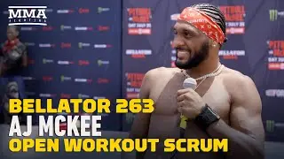 A.J. McKee Says Patricio 'Pitbull' 'Fears Me In A Sense' | Bellator 263 | MMA Fighting