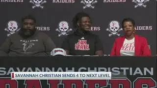 Savannah Christian, Windsor Forest 2026 National Signing Day