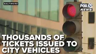 Over 4,000 tickets issued to Baltimore City vehicles with most fines going unpaid