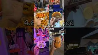 I tried 4.8 dollars street food in Bangkok #foodlovers #foodforfoodies #streetfood #foodreels