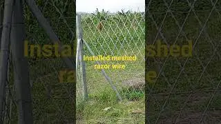 advanced meshed razor wire