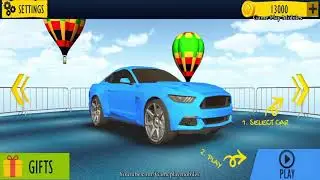 Muscle Car Stunts 3D Mega Ramp Driving Fun Games - Gameplay Walkthrough - Levels 1-10