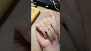 Long Natural Nails✨✨✨ #naturalnails #longnails #nails #naildesign #beautifulnails #nailtech #shorts