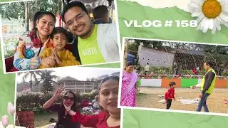 CHRISTMAS VLOG | FAMILY PICNIC IN TROYKA PARK | TOY TRAIN JOY RIDE | AVICHITA VLOGS